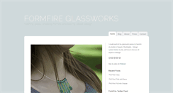 Desktop Screenshot of formfireglassworks.com